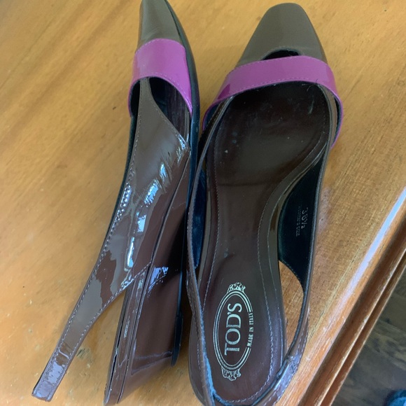 Tod’s patent leather wedges - Picture 3 of 10